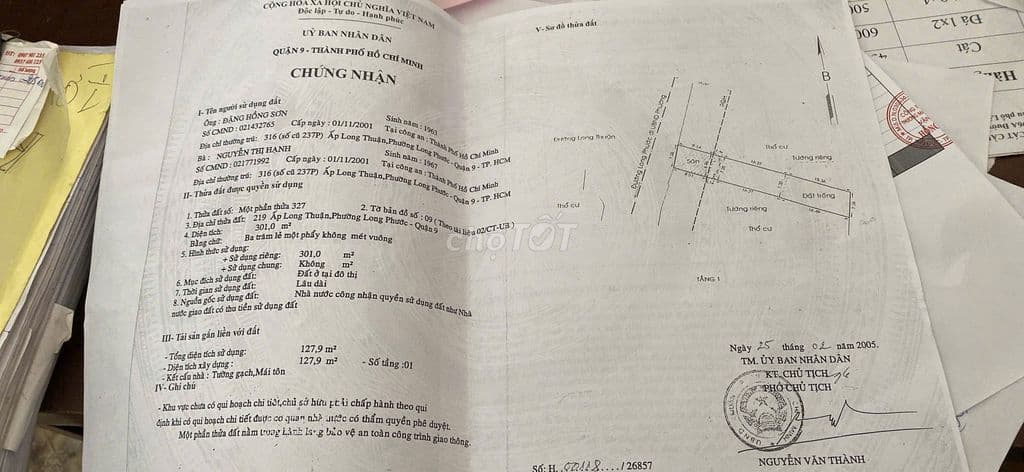 Bán Nhà Mặt tiền đường Long Phước - Ảnh 2