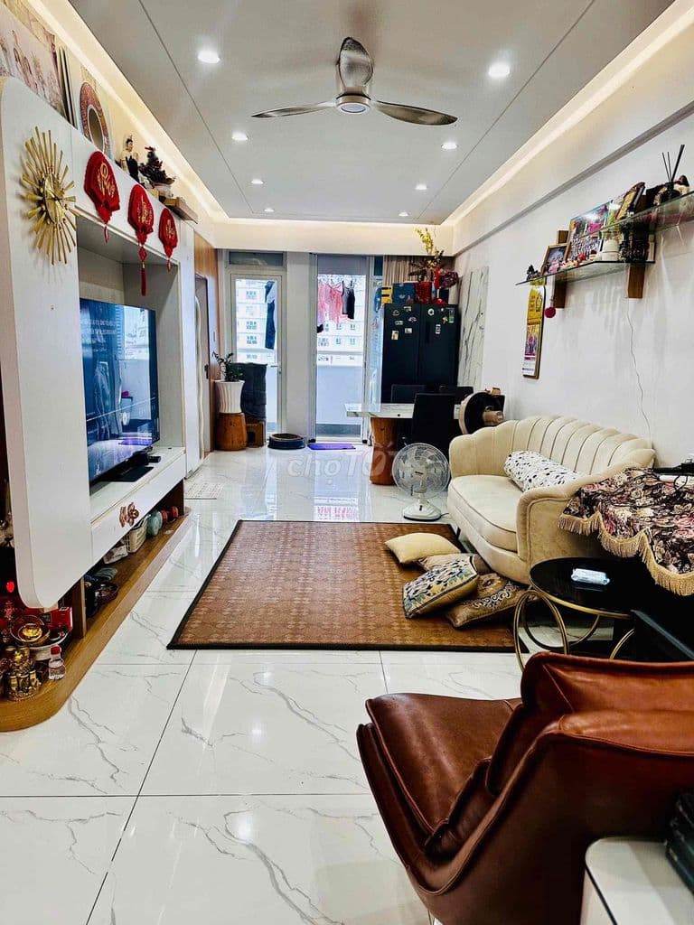 cần bán nhanh căn hộ Sacomreal 584, có Sổ, 83m2 2PN-2WC nhà thoáng đẹp - Ảnh 2