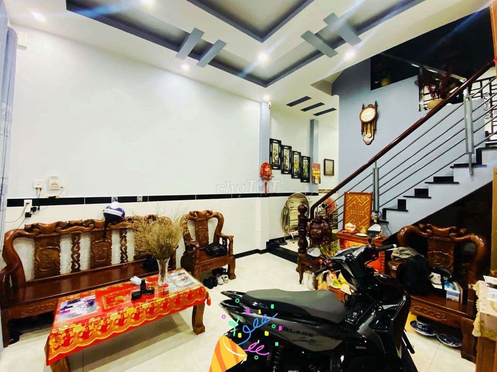 BÁN NHÀ HẺM XE HƠI GẦN LÊ ĐỨC THỌ,3 TẦNG, 4PN, 55m2.Giá dưới 6tỷ - Ảnh 2