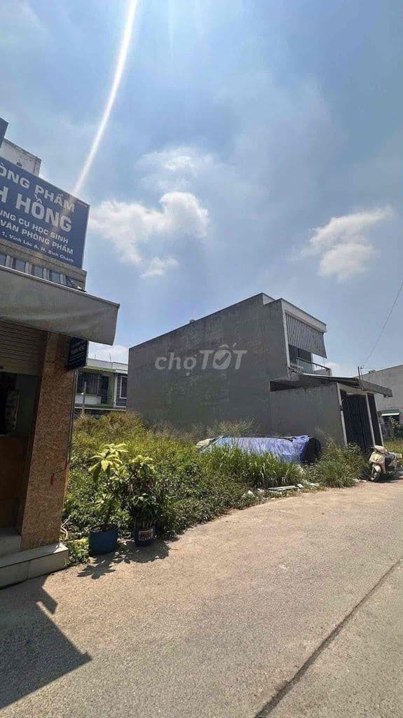 BÁN ĐẤT SHR 5*18m HẺM 6m ô tô 1/ ngắn CHỢ LÊ THỊ NGAY VĨNH LỘC A