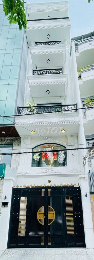 bán nhà mặt tiền đường số 37, 4 lầu giá 14 tỷ, dt 4x22,5m, sổ hồng