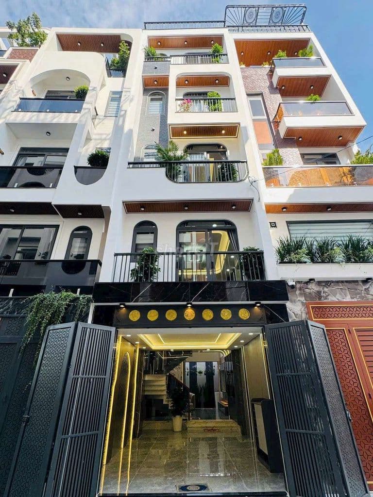 Nhà phố đẹp 4x15m 1lững 3 lầu đường 6m Thạnh xuân 25