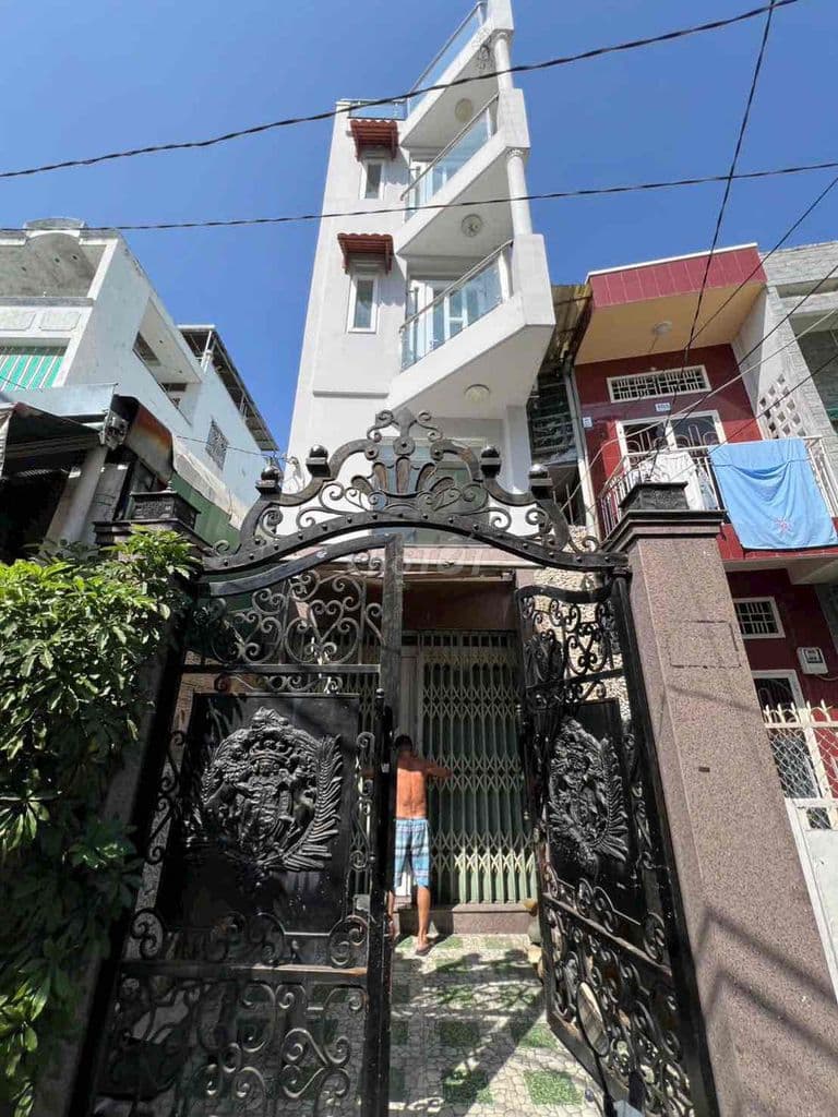 🌇47m2 nhà 5 tầng hẻm 4m 7phòng ngủ 5wc 30m ra xe hơi