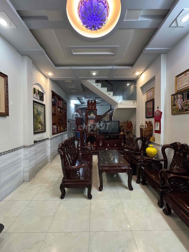 Nhà Phố 4 Tầng, Hẻm Thông 6M, Mở VP Công Ty, Ngay Trung Tâm Quận 12 - Ảnh 2
