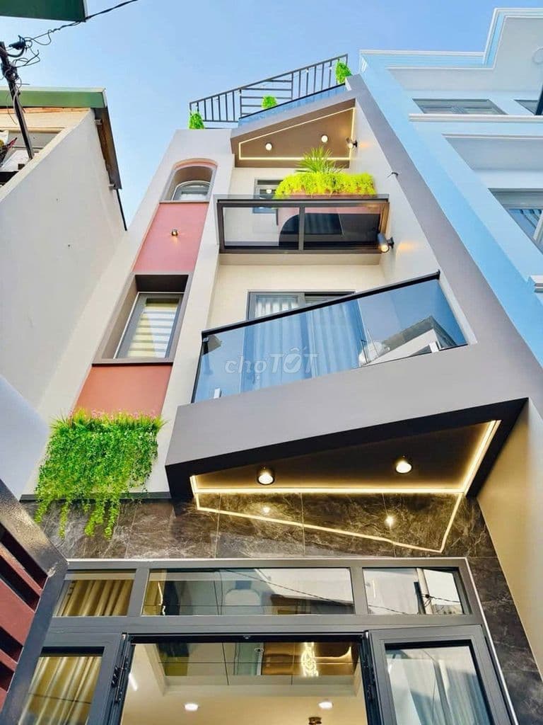 🏠 NHÀ ĐẸP 4 TẦNG NỞ HẬU TÀI LỘC 💵 - THIẾT KẾ HIỆN ĐẠI