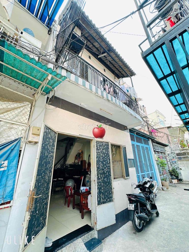 CHU VĂN AN – BÌNH THẠNH – 2 TẦNG – HẺM 3M – 31M² – 3.8 TỶ