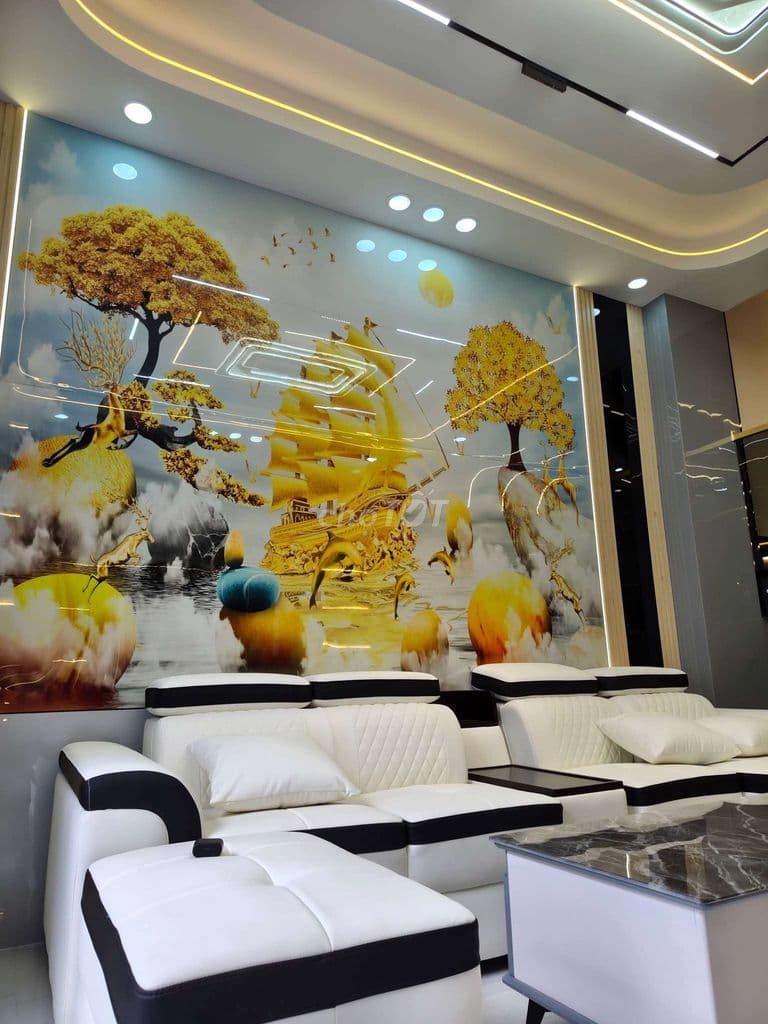 BÁN NHÀ CAO CẤP ĐÚC 3 TẤM TẠI XÃ BÀ ĐIỂM 4M X 16M - Ảnh 2