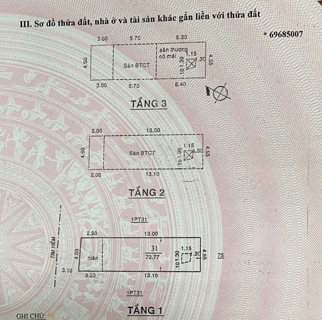 SIÊU PHẨM KHU VIP HOÀNG VĂN THỤ - 3 TẦNG, 73M2 - CHỈ 9.TỶ