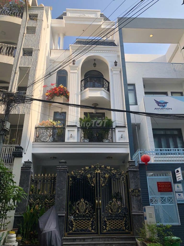 Nhà mới xây 5 tầng tặng full nội thất hxh 6m Gò Dầu ngang 4,5m - Ảnh 3