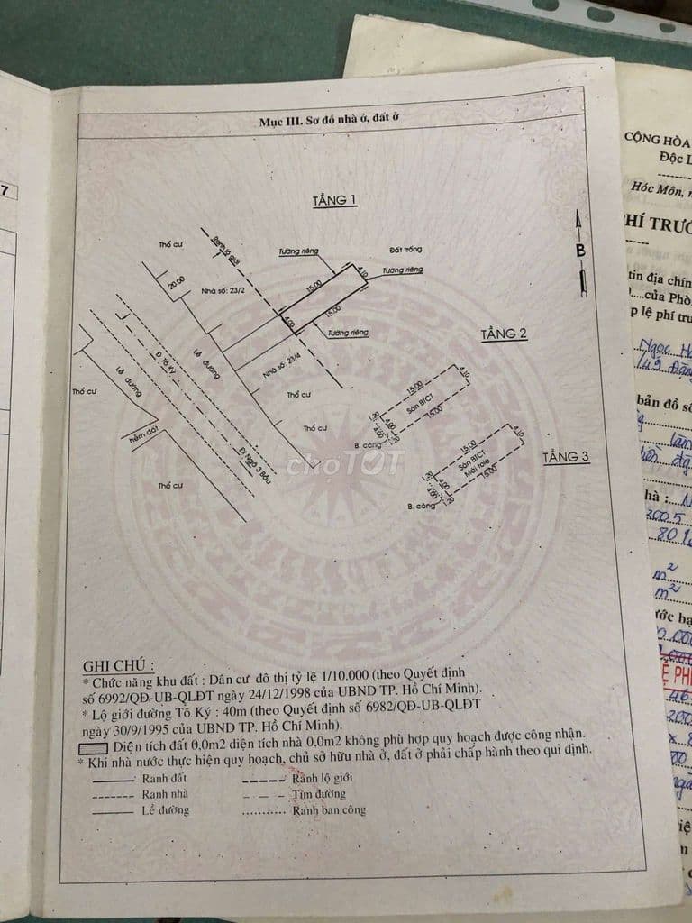 BÁN NHÀ MẶT TIỀN ĐƯỜNG TÔ KÝ, HÓC MÔN - Ảnh 2