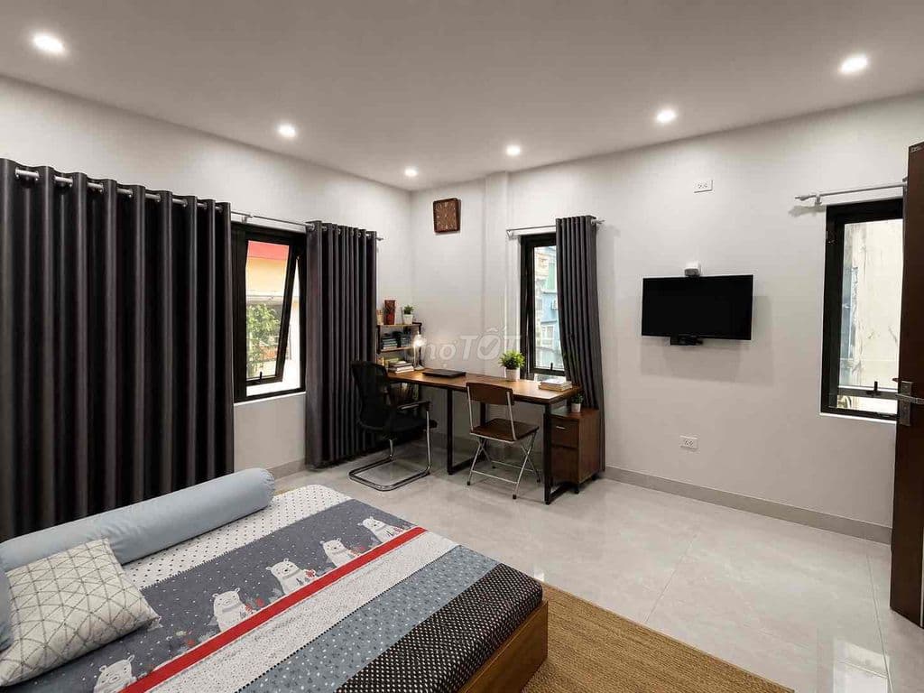50m ra ô tô Bạch Mai, 2 thoáng, KD, sổ riêng 35m2, full nội thất - Ảnh 2