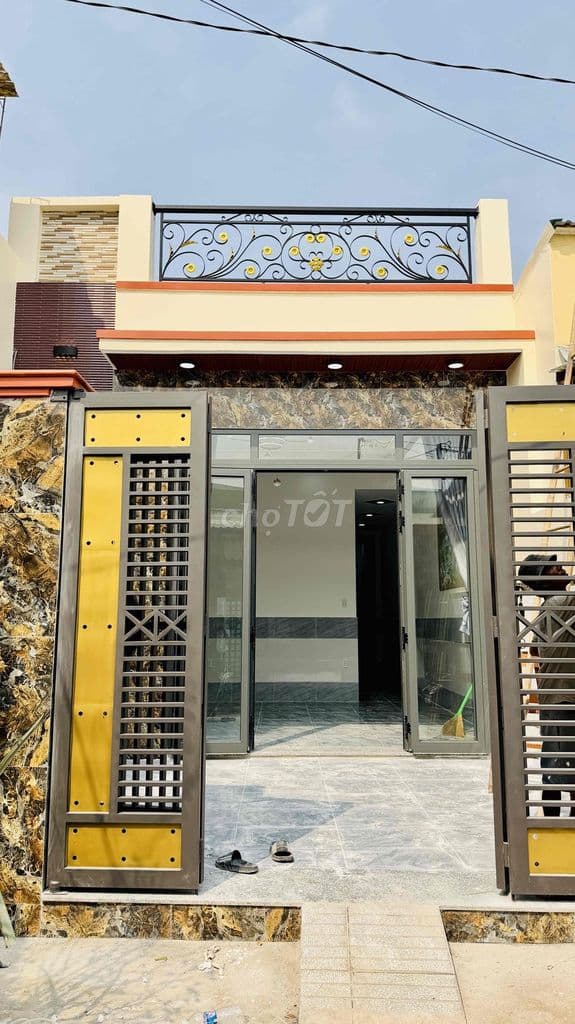 📣Nhà Hóc Môn 5x20m sổ hồng riêng hẻm xe hơi - Ảnh 2