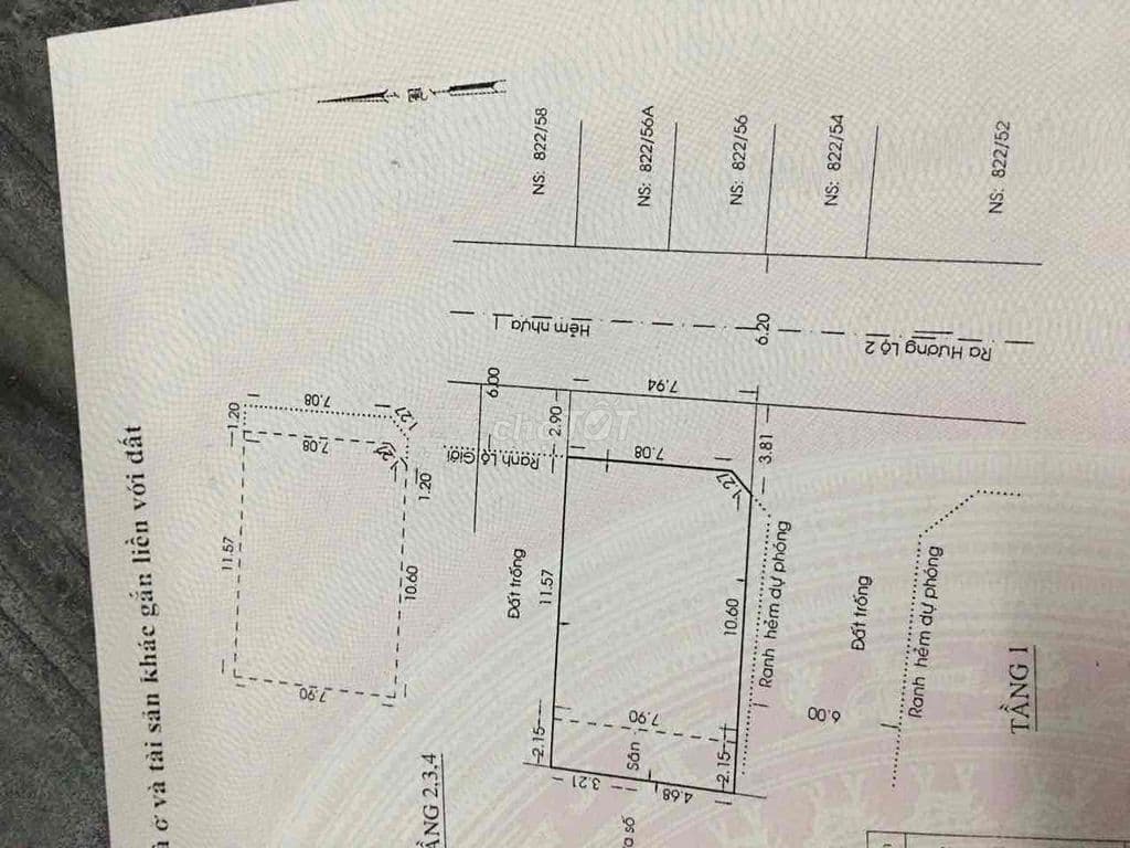 Bán toà nhà mặt tiền đường nhựa xe tải tránh 8x17 - Ảnh 2