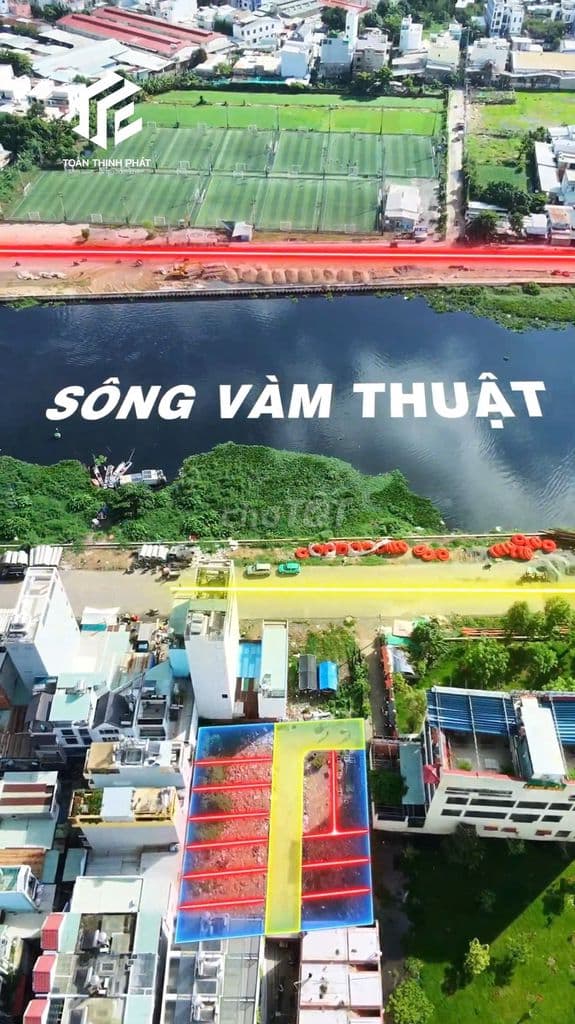 BÁN ĐẤT NỀN VIEW SÔNG HẺM XE HƠI THỐNG NHẤT GÒ VẤP