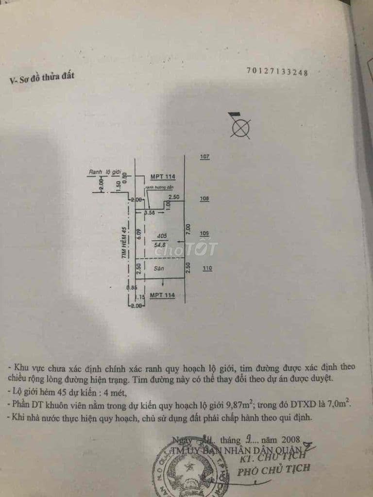 Chính chủ bán 43/2A Đặng Lộ 8.5x6 trệt 2 lầu , nhà mới - Ảnh 2