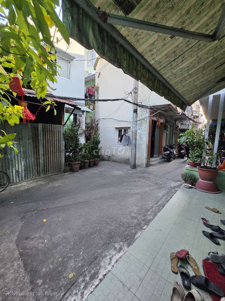 nhà 4.5×3.5m 2 tầng hẻm 3m đường Hồng Bàng P1