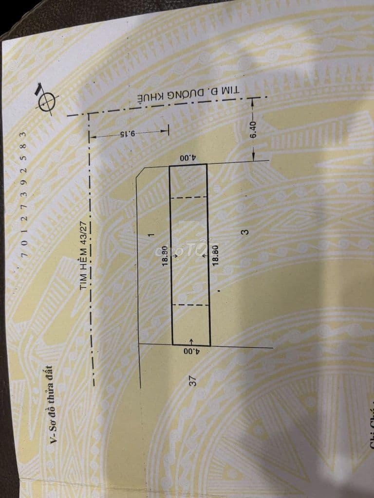 Bán nhà MT Dương Khuê khu VIP gần Hòa Bình, LBB, 11,6 tỷ, 4x19m 3 tầng - Ảnh 3