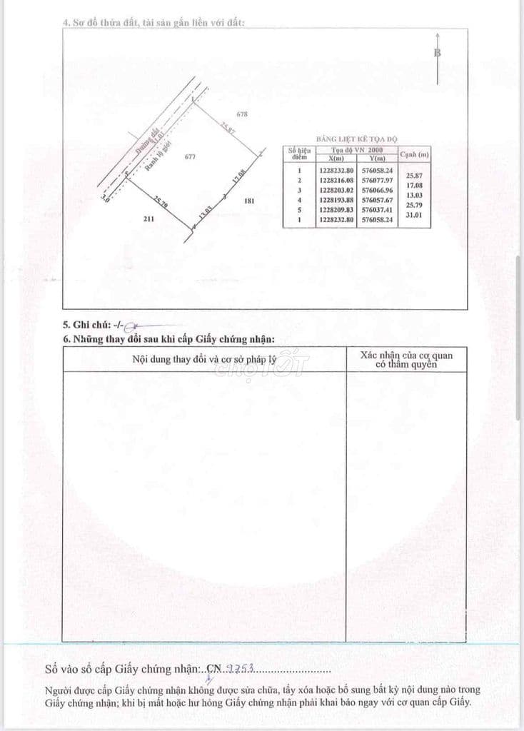 Bán đất trồng cây 2394m ( đã tách ra 4 sổ), ngang 96x25, đường đá bi - Ảnh 3