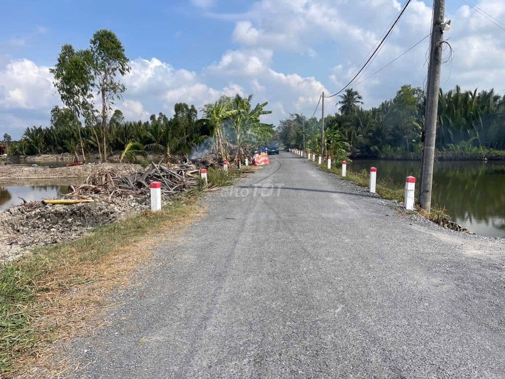 Lô góc 2MT đường nhựa ➡️ xã Hưng Long Bình ChánhDT 1725m ( 55m x 35m ) - Ảnh 2