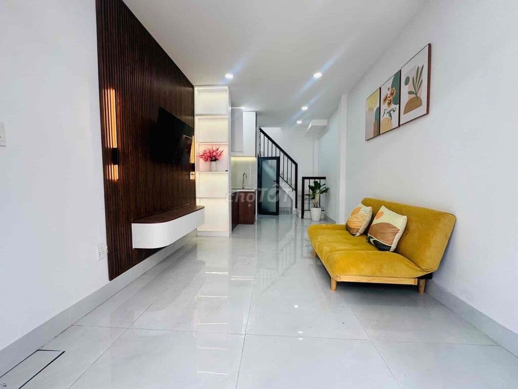 Nhà đẹp full nt hẻm xe hơi trung tâm quận Gò Vấp 2pn2wc xe hơi đỗ cửa - Ảnh 3