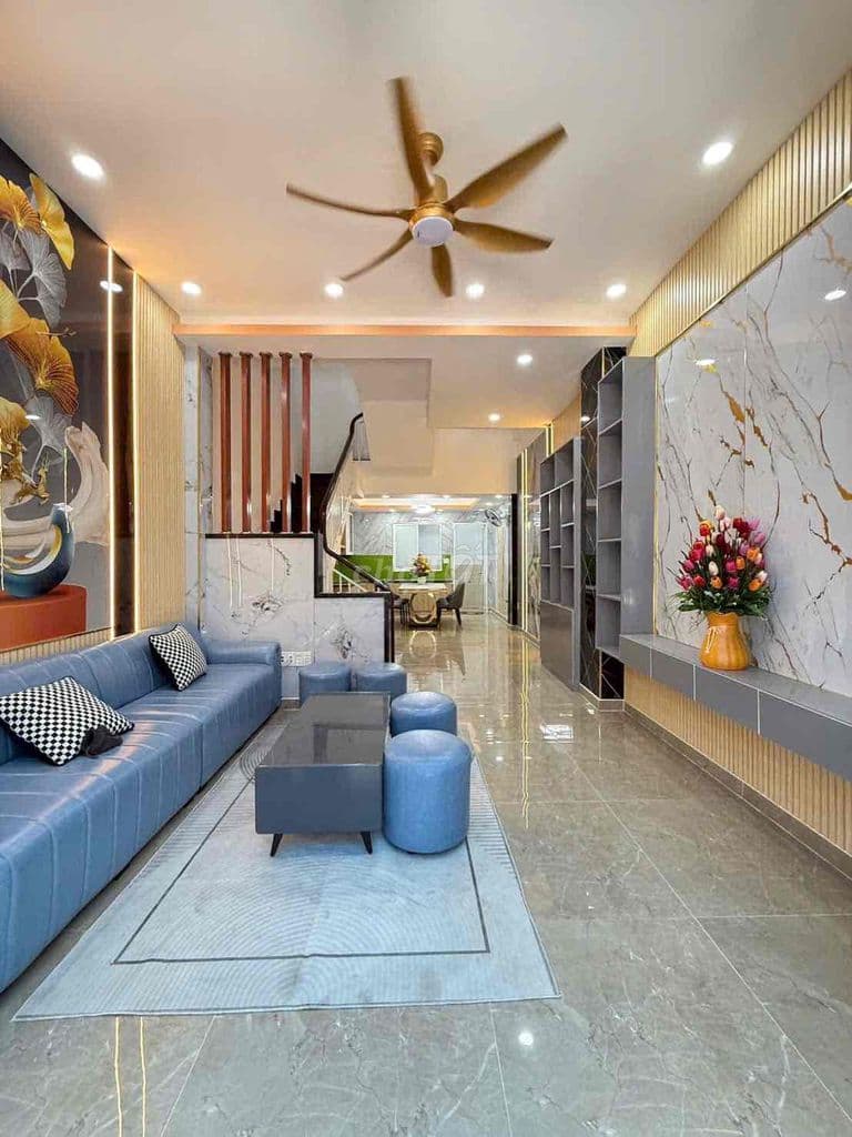 nhà 1 sẹc hẻm xe hơi đường thạnh xuân 22, DT 4x15m