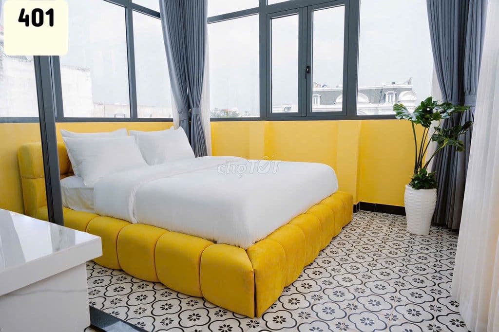 Bán nhà đang kd khách sạn dòng tiền tốt, ngay Emart p5, 12p, gía 14.9T