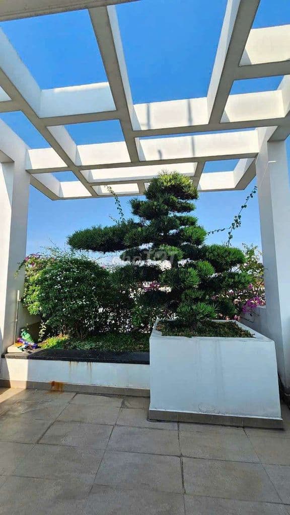 Bán nhà 3 lầu+sân thượng ngay chợ mặt tiền đường nhựa kinh doanh tốt