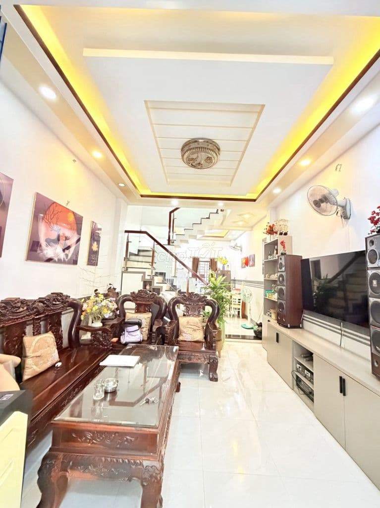 Đường Oto gần Emart2 DT 49m2, p.12, Quang Trung. Giá 5.7 Tỷ TL - Ảnh 3