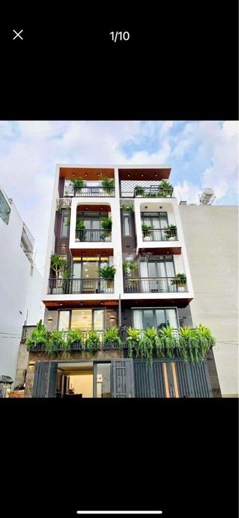 Bán nhà phố cao tầng, Thạnh Lộc 19 sát ngã tư ga