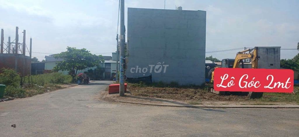 Đất Góc 2 mt 52m2 Hẻm đường 6 Long Phước. Cách Trường Học 100m