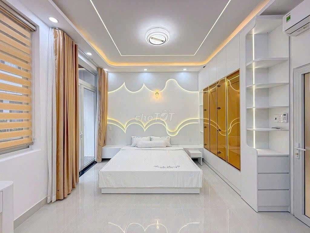 NHÀ MỚI FULL NỘI THẤT,ĐƯỜNG XE HƠI,NGANG 5M, HUỲNH TẤN PHÁT PHÚ THUẬN