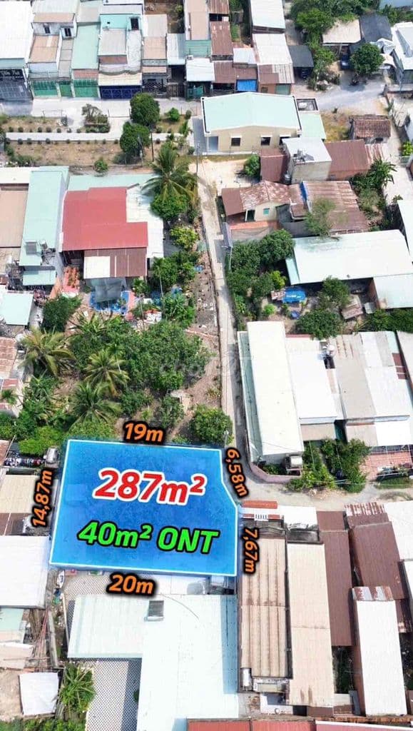 Lô Đất 15x20m2 có 40m2 thổ Gần Tỉnh Lộ 7 Xã Trung Lập Hạ Củ Chi