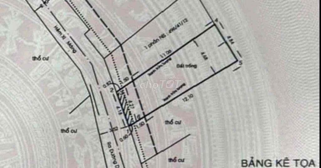 Đất HXH 496/ Dương Quảng Hàm, P.6, GV: 4,2( NH: 5,8m) x 14, giá 6,5tỷ