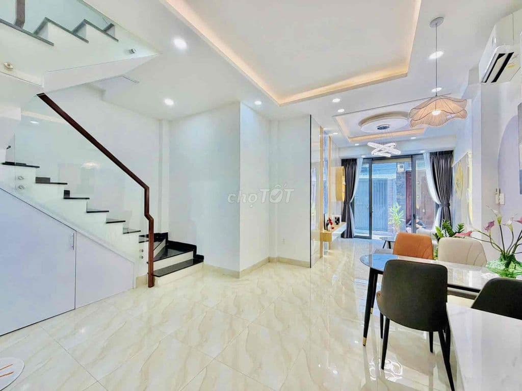 Giảm Gấp 500tr - Lê Văn Sỹ, 4 Tầng Có Sân Thượng, SD: 120m2, Hẻm Thông - Ảnh 2