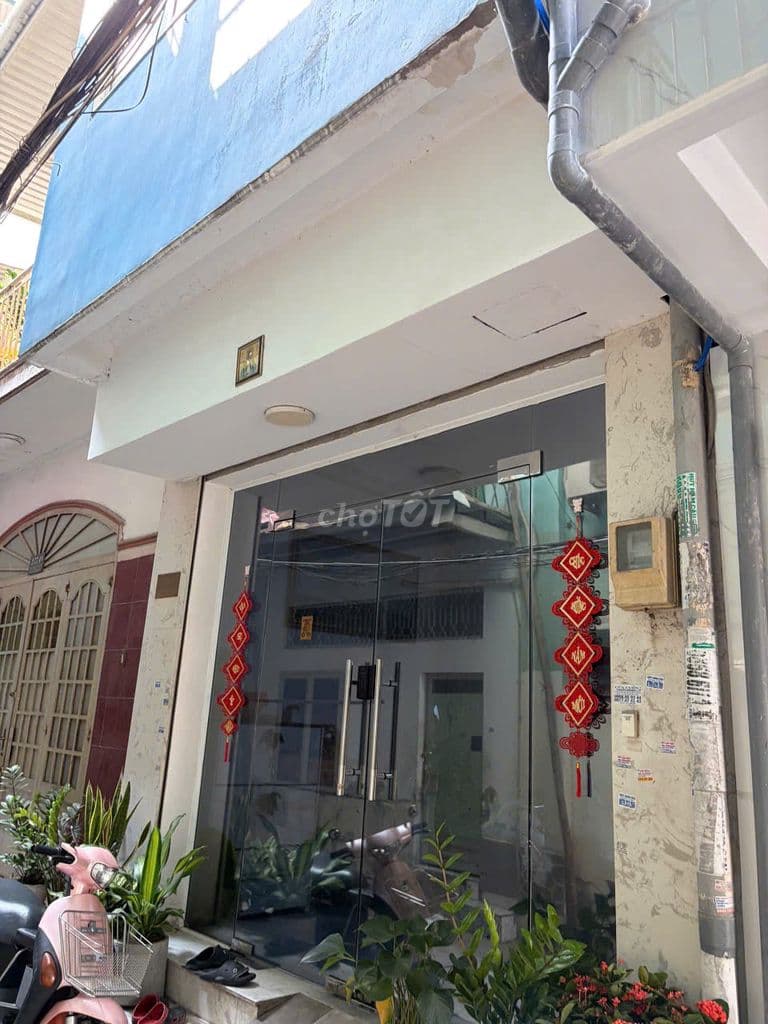 NHÀ HẺM 4M, TAXI TỚI SÁT CỬA, TRỆT 2 LẦU THIÊN PHƯỚC P9 TB