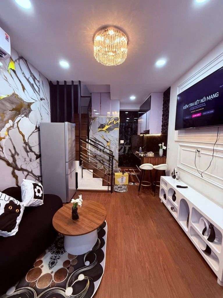 Sát mặt tiền Nơ Trang Long gần rạch xuyên tâm nhà 3T FULL nội thất - Ảnh 2