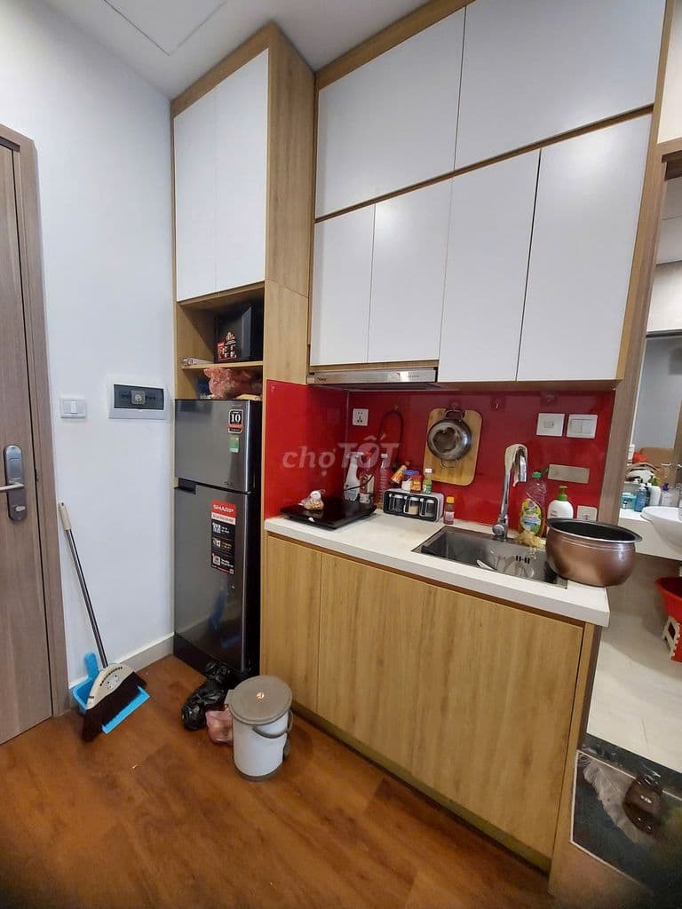 Cho thuê studio Vinhome Smart City tầng trung đầy đủ nội thất đẹp - Ảnh 2