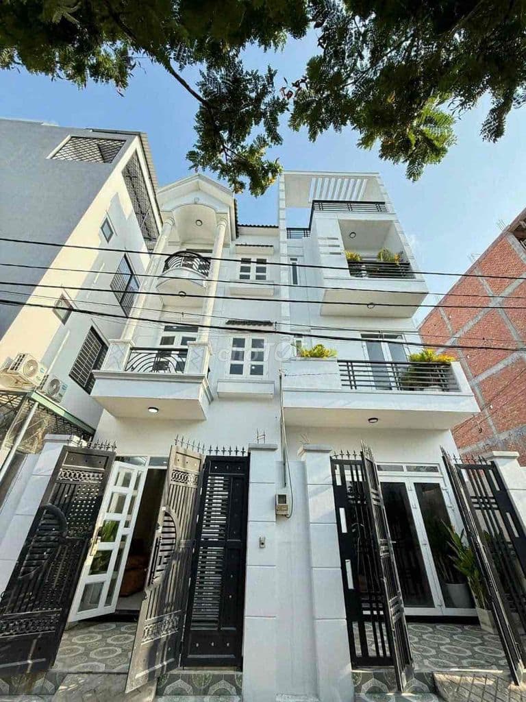 BÁN CĂN NHÀ PHỐ HẼM 8M sổ hồng riêng phường thới an q12