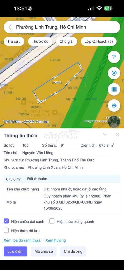 Đất 673 m2 – thanh khoản cao gần MT Lê Văn Chí giá rẻ!!!! - Ảnh 3