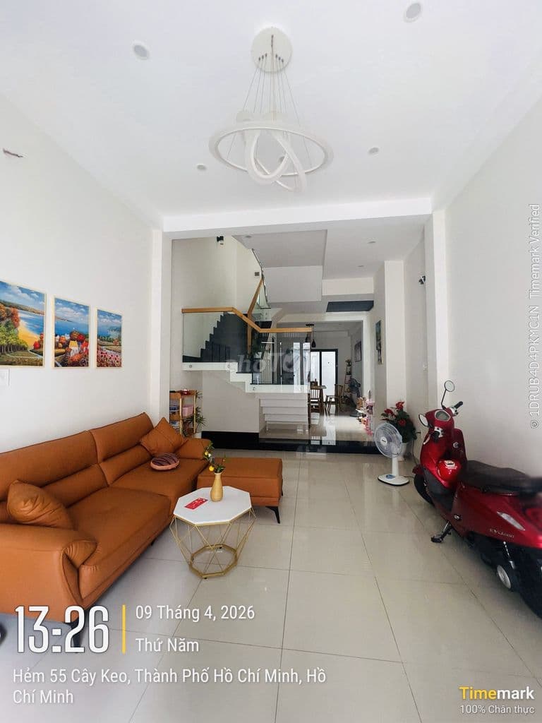 Bán nhà 3 tầng hẻm xe hơi tránh nhau - Ảnh 2