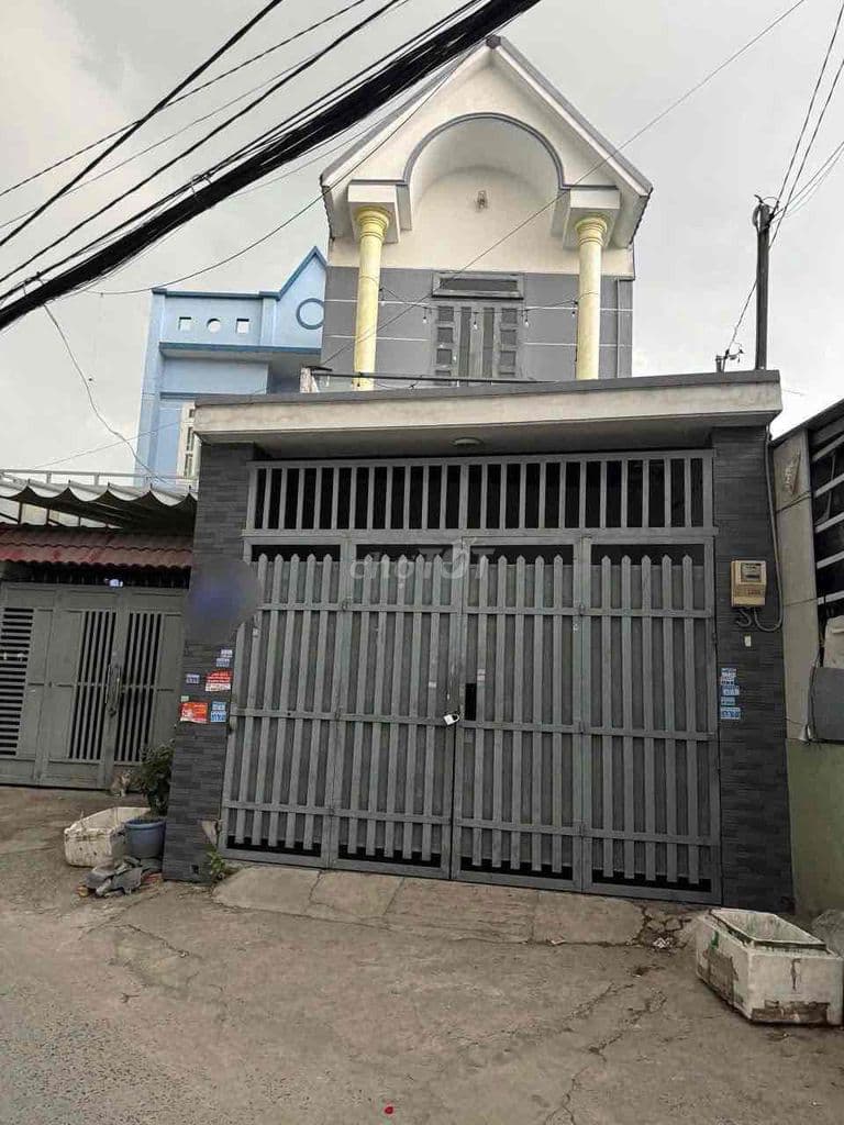 nhà đúc 1 tấm đường lê văn khương hiệp thành Q12 dt: 98m2