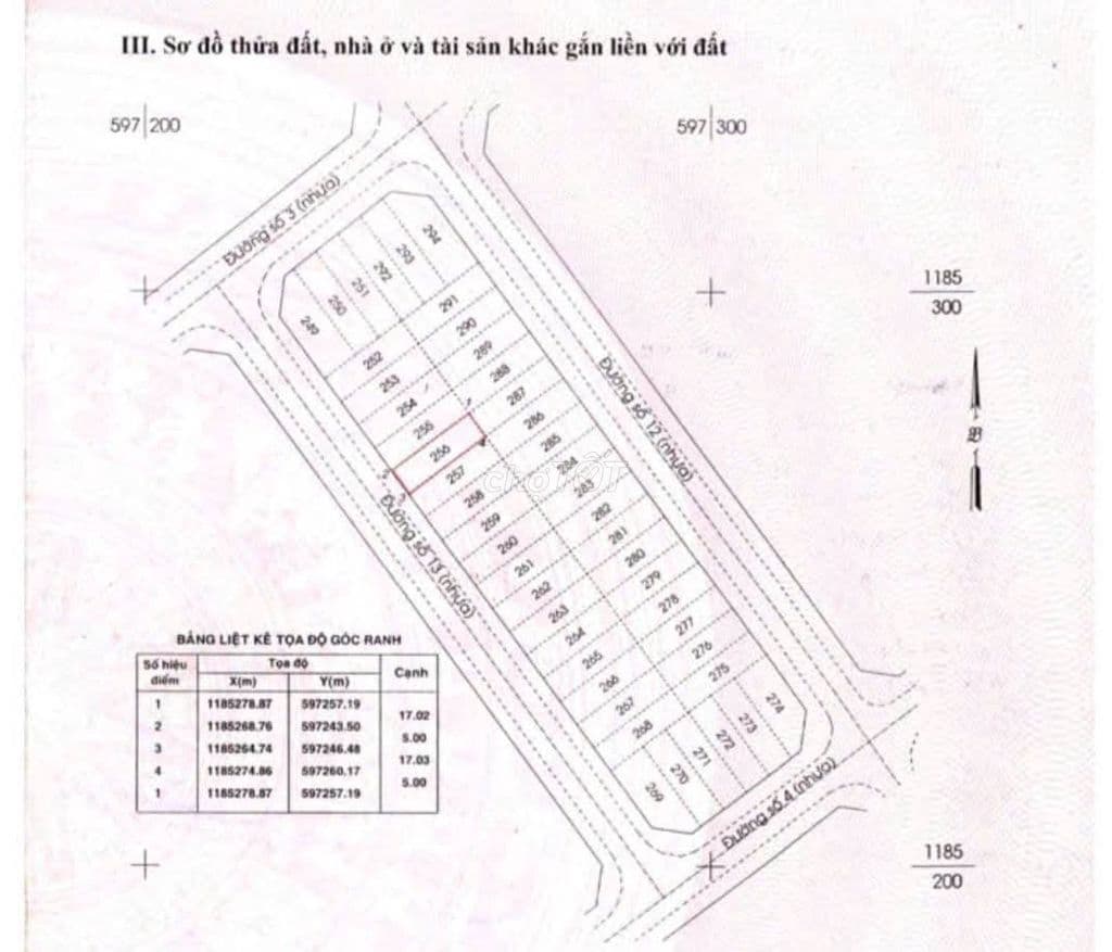 Bán lô đất nền KDC 13C Greenlife Nguyễn Văn Linh 85 m² có sổ đỏ.