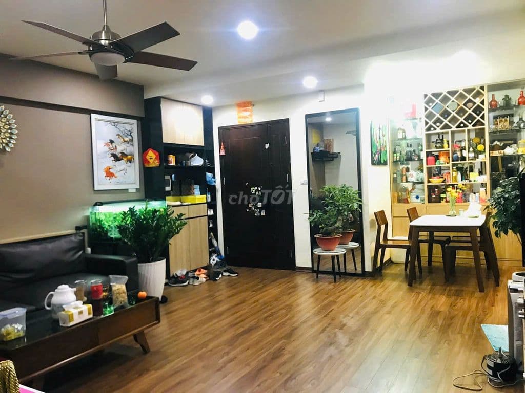 căn 109m tòa HUD2 TN Linh Đàm, Hà Nội, sổ đỏ 7,75 tỷ đầy đủ nội thất - Ảnh 2