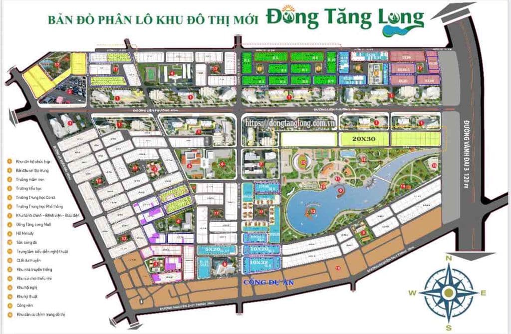 Bán 2 Lô Đất 5x20.5m KDT Đông Tăng Long, Q9 cũ. Giá chỉ 7..5Tỷ/Lô.