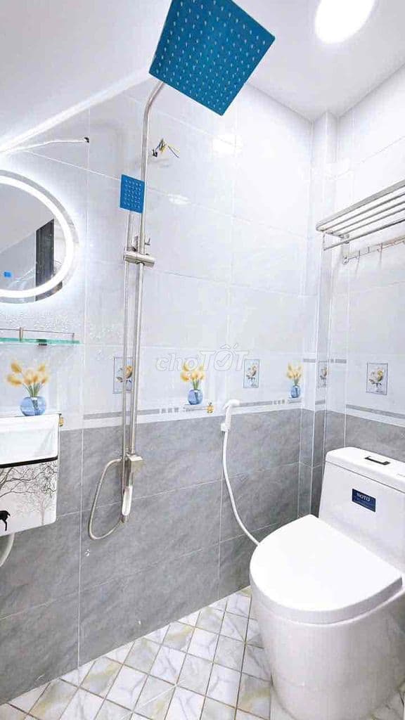 Nhà mới 100% Quận 4 3 tấm tôn đản - Ảnh 3