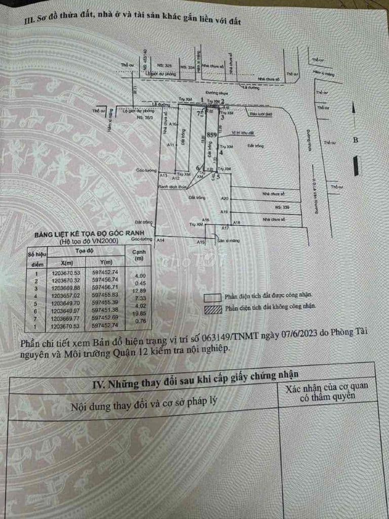 bán đất MT đg HT17 - Ảnh 3