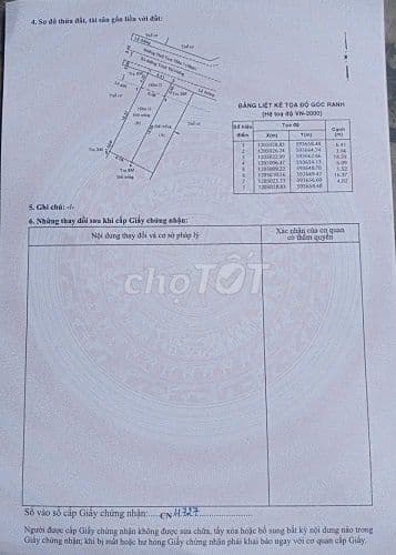 Đất bán mặt tiền Hóc Môn, Đường Thới Tam Thôn 7, diện tích 6 x 24 m - Ảnh 3