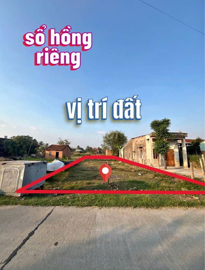 Đất gần Vin Hóc Môn, 180m2 giá 1,5 tỷ ở Đ. Hồ Văn Tắng - TPT,