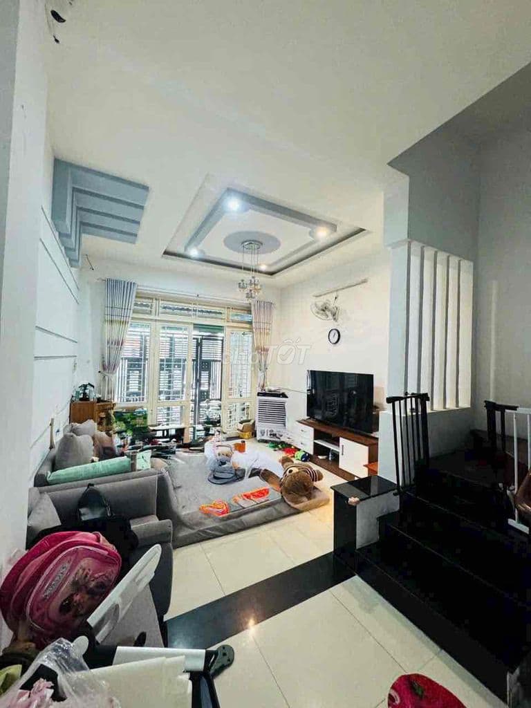 bán nhà hẻm xe hơi,52 m2 xây 4 tầng chỉ hơn 5 tỷ,Phạm Văn Chiêu,Gò Vấp - Ảnh 3