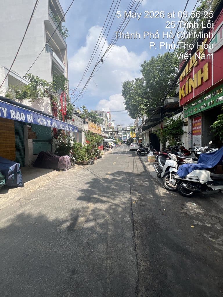 Bán nhà MT Trịnh Lỗi - Tân Phú 4x21m 4 tầng chỉ 9.7 tỷ vừa ở vừa KD